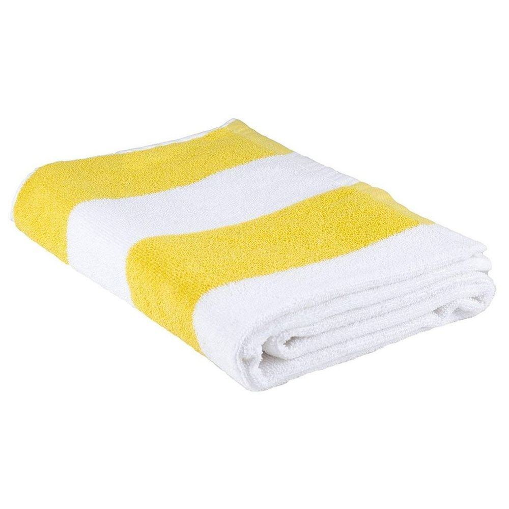 BYFT - Petunia Pool Towel 75x150cm - Yellow/White