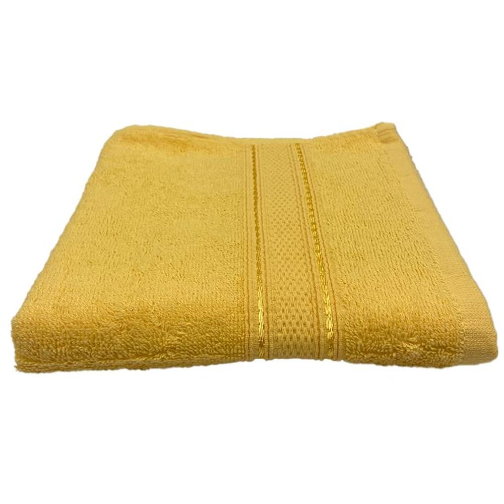 Byft - 100% Cotton Daffodil Hand Towel - 40X60Cm - Yellow