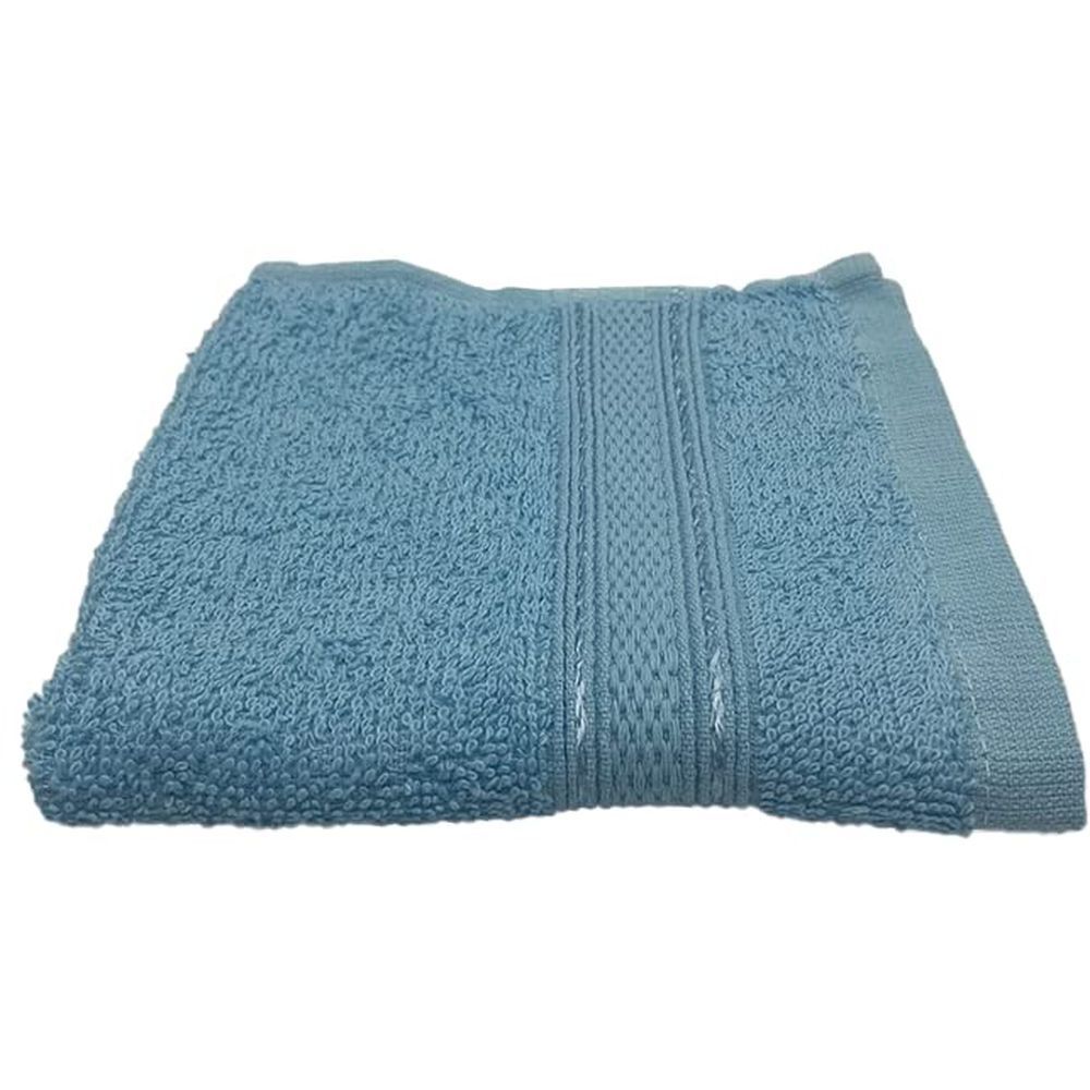 Byft - 100% Cotton Daffodil Hand Towel - 60X110Cm - Light Blue