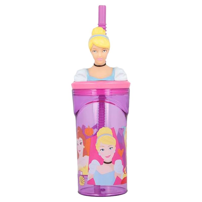 Disney - 3D Figurine Tumbler 360Ml Princess Bright & Bold