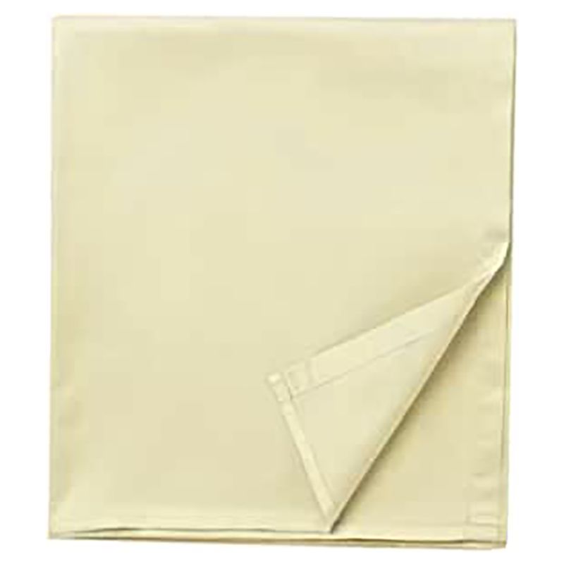 BYFT - Tulip Single Flat Sheet 160 x 280 cm - Cream 