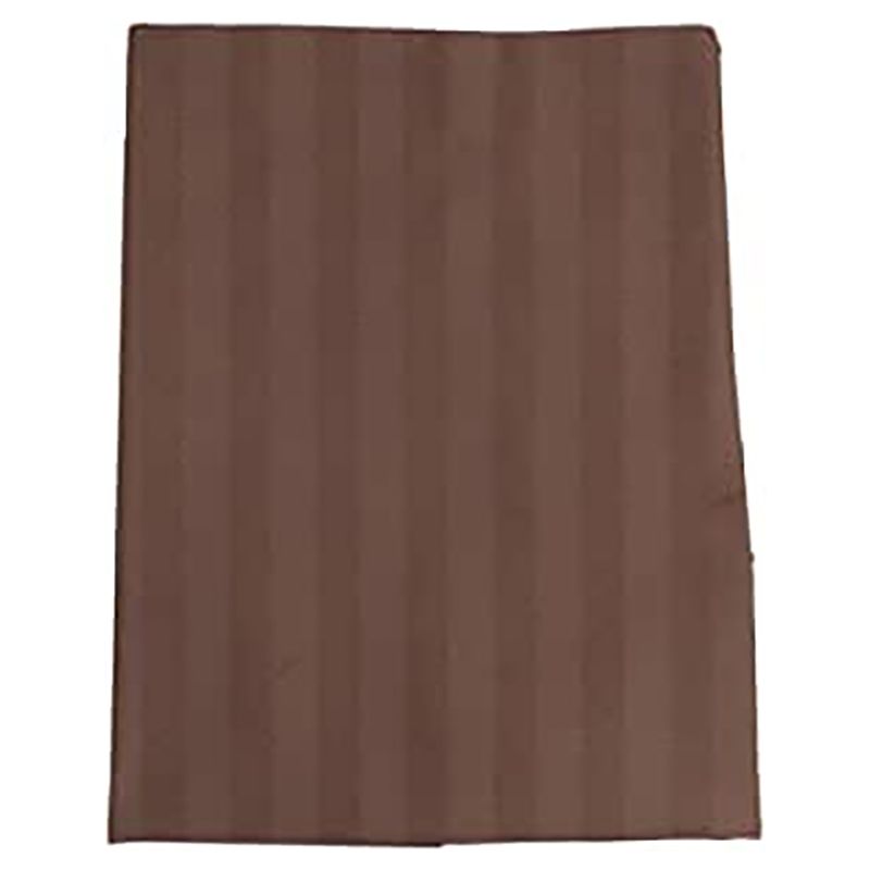 BYFT - Tulip Satin Stripe Pillow Cover 52 x 73 + 12 cm - Dark Brown 