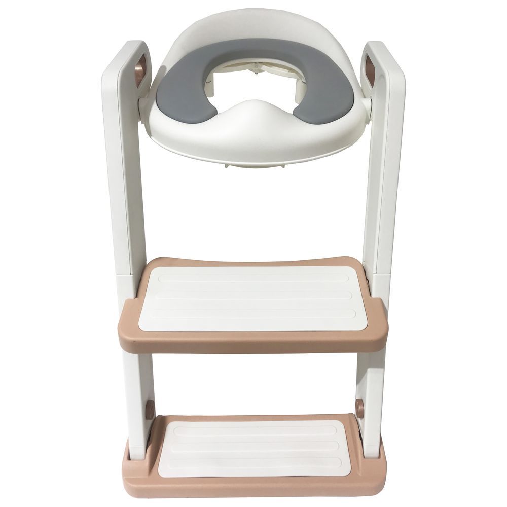 Mini Panda - Lav Potty Training Toilet Seat W/ Step Stool - Copper