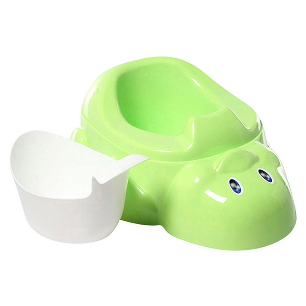 Chicco - Duck Shape Anatomical Potty With Inner Potty Green