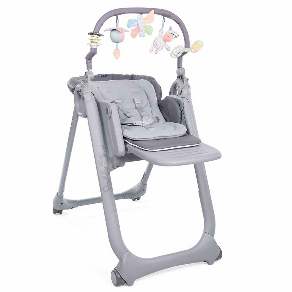 Chicco - Polly Magic Relax High Chair 0-3y - Graphite