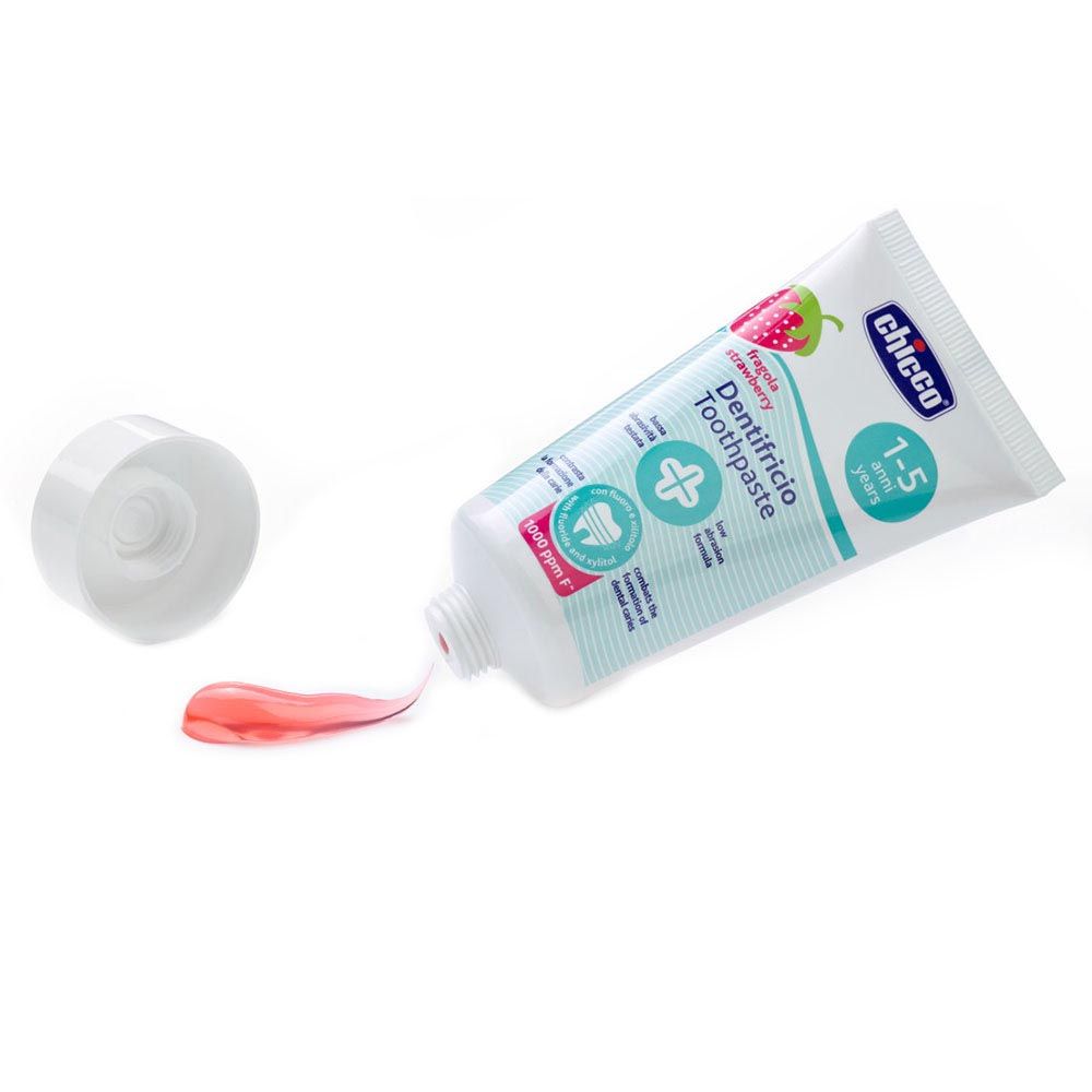 Chicco - Strawberry Toothpaste with Fluoride 50ml