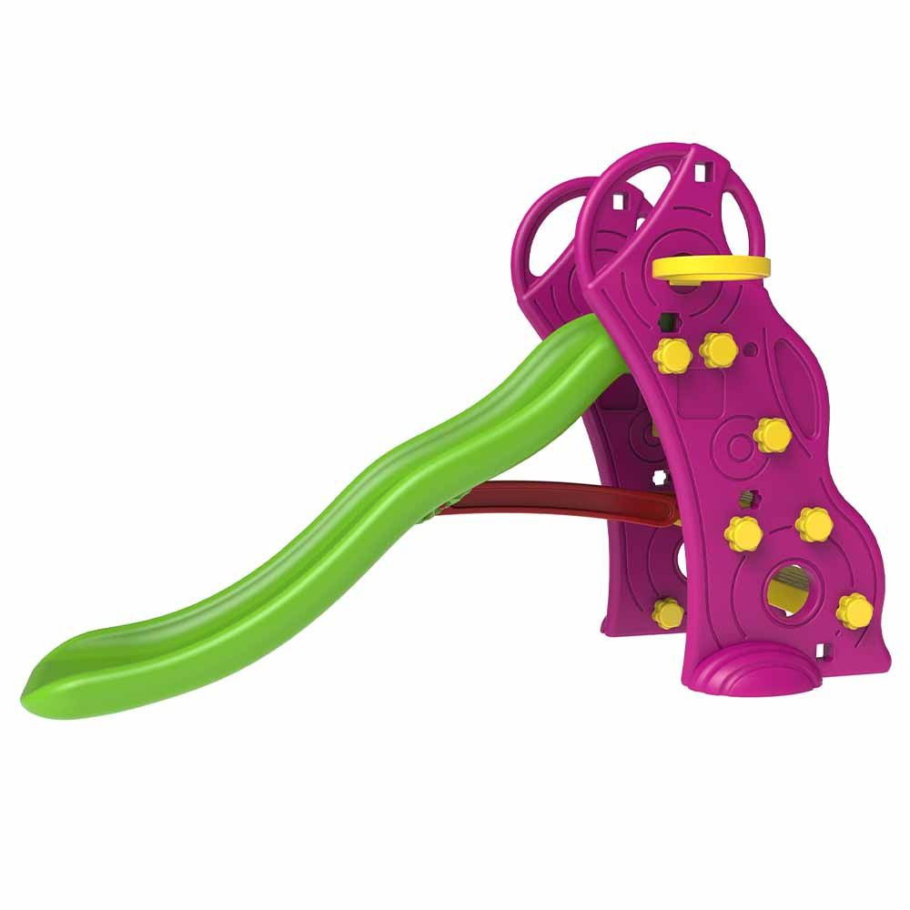 Mini Panda - Indoor/Outdoor Slide Plum and Basketball