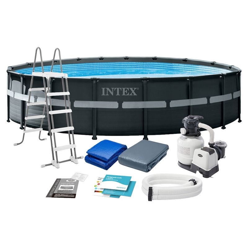 Intex - Ultra XTR Frame Pool Set - Black