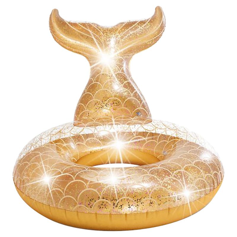 Intex - Glitter Mermaid Tube - Gold - Inflatable Pool Ring