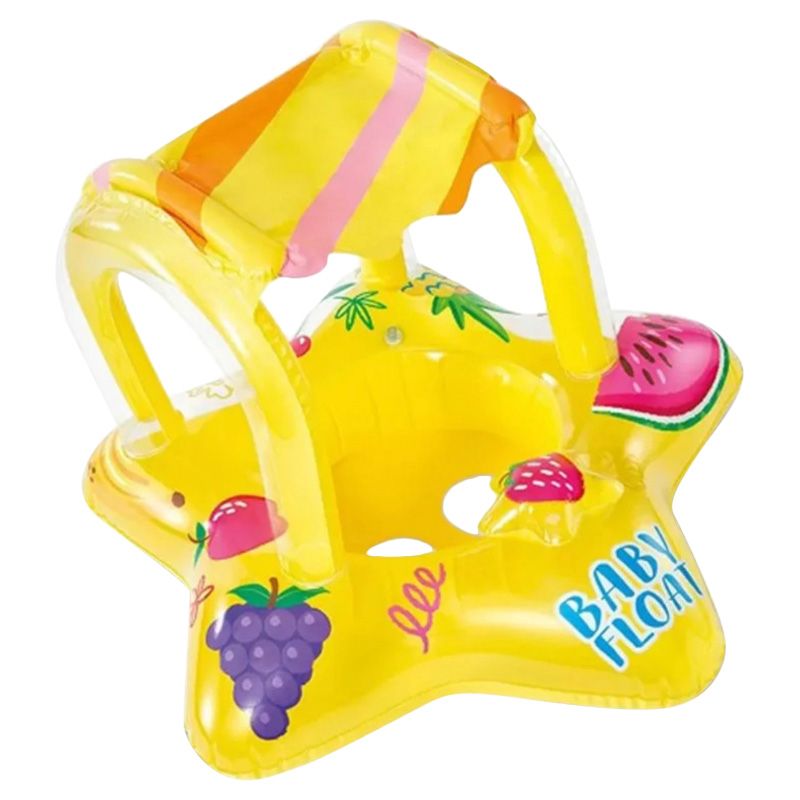 Intex - Starfish Baby Float - Yellow - Inflatable Pool Float