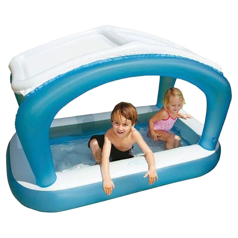 Intex - Sunshade Rectangular Baby Pool