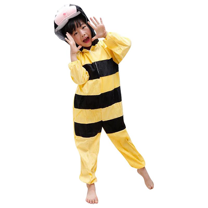 Brain Giggles - Bumble Bee Animal Costume For Kids -Yellow