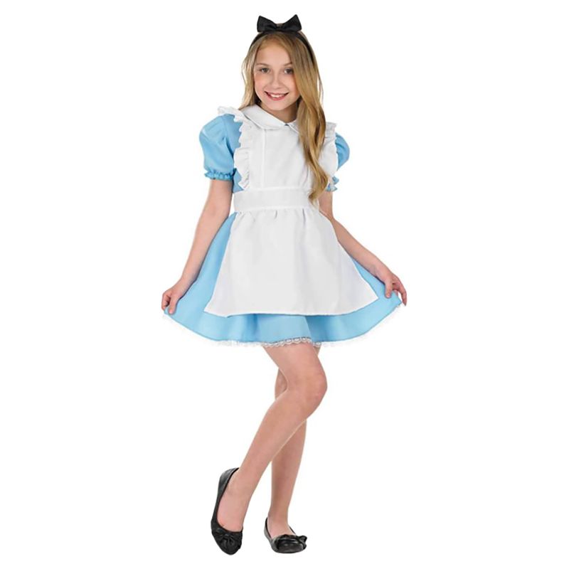 Brain Giggles - Alice In Wonderland Dress - 2-4Y - Blue/White