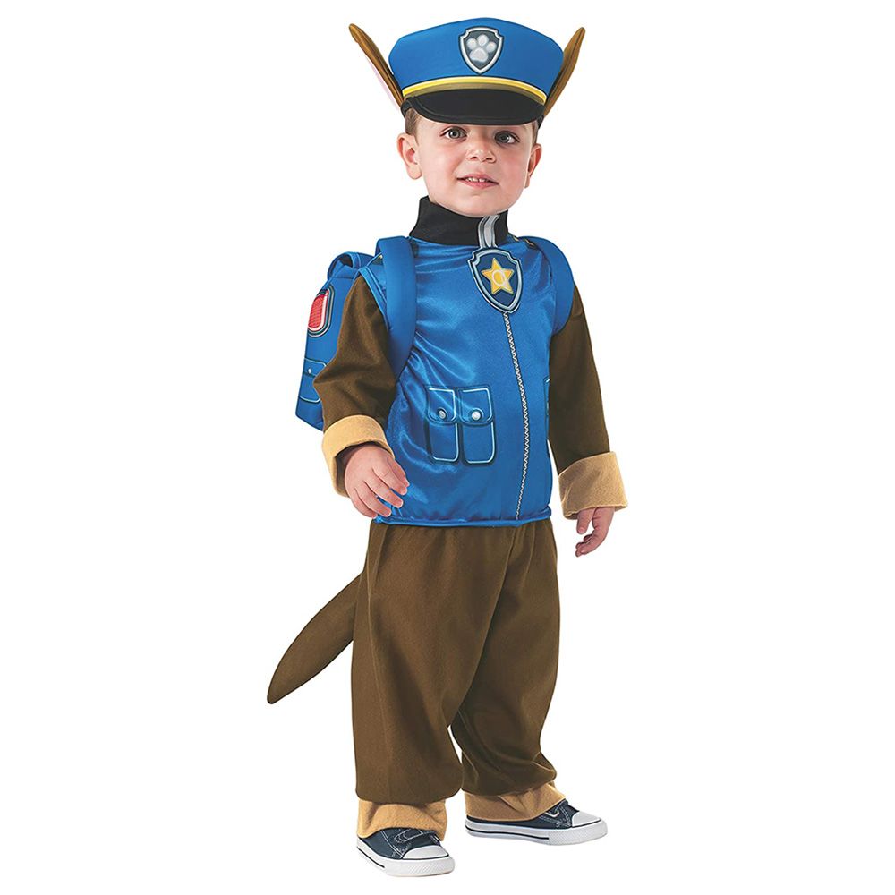 Brain Giggles - Paw Patrol Chase Costume - Blue/Brown