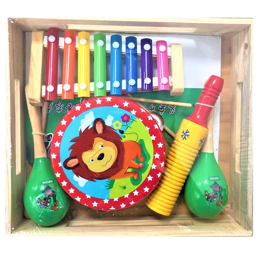 Brain Giggles Musical Instrument Set For Kids - Design May Vary