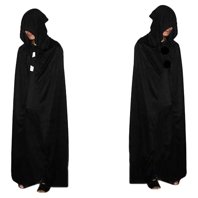 Jade - Black Death Halloween Hooded Cape