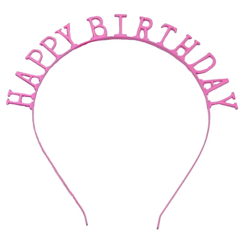 Brain Giggles - Happy Birthday Headband - Pink