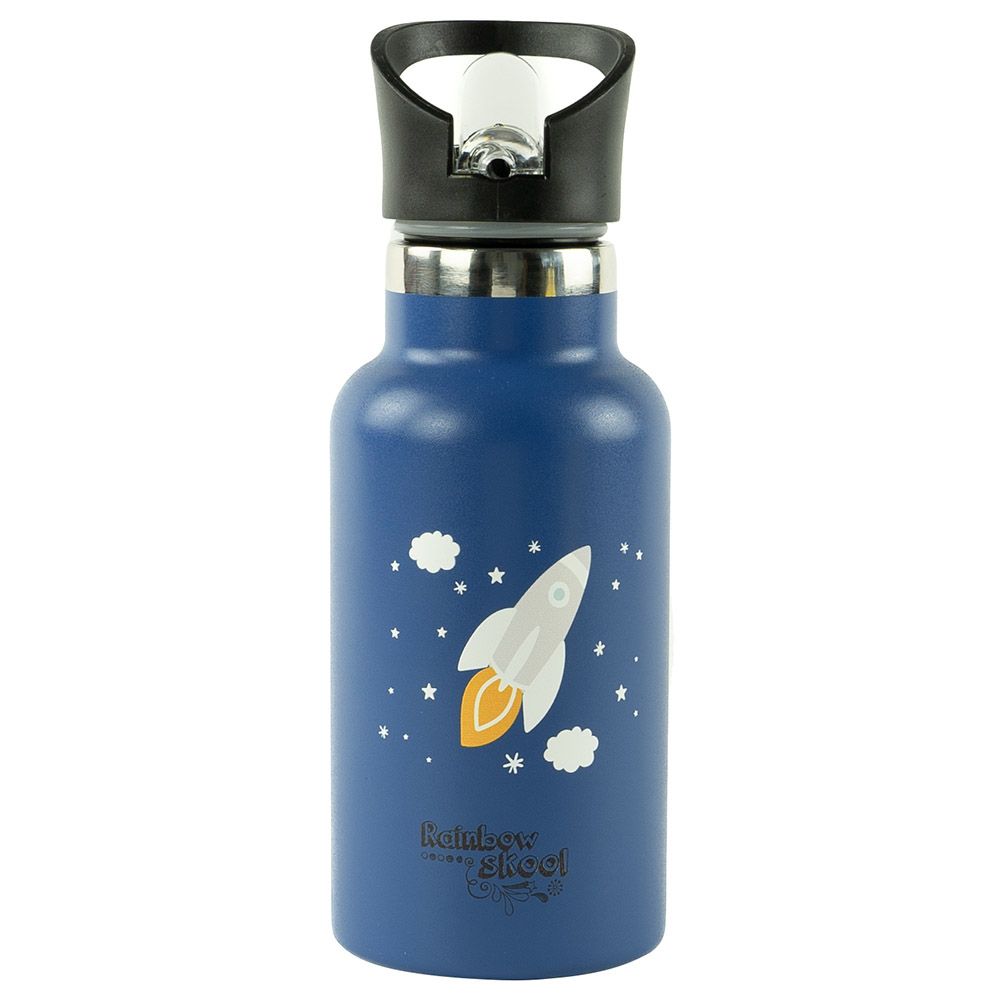 BonBon - Stainless Steel Water Bottle - Blue Rocket - 350ml