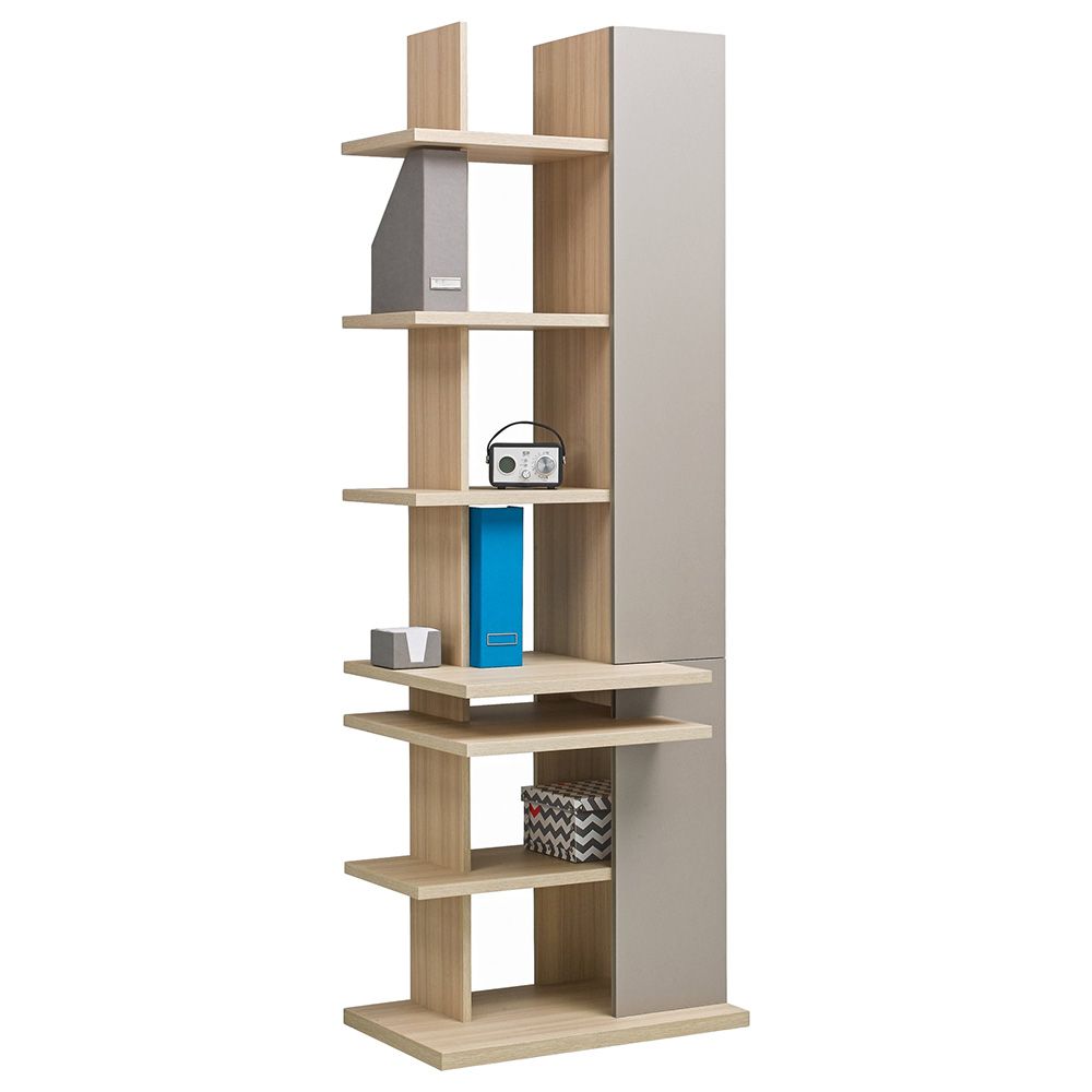 Gautier - Graphic Bookcase - Oak 