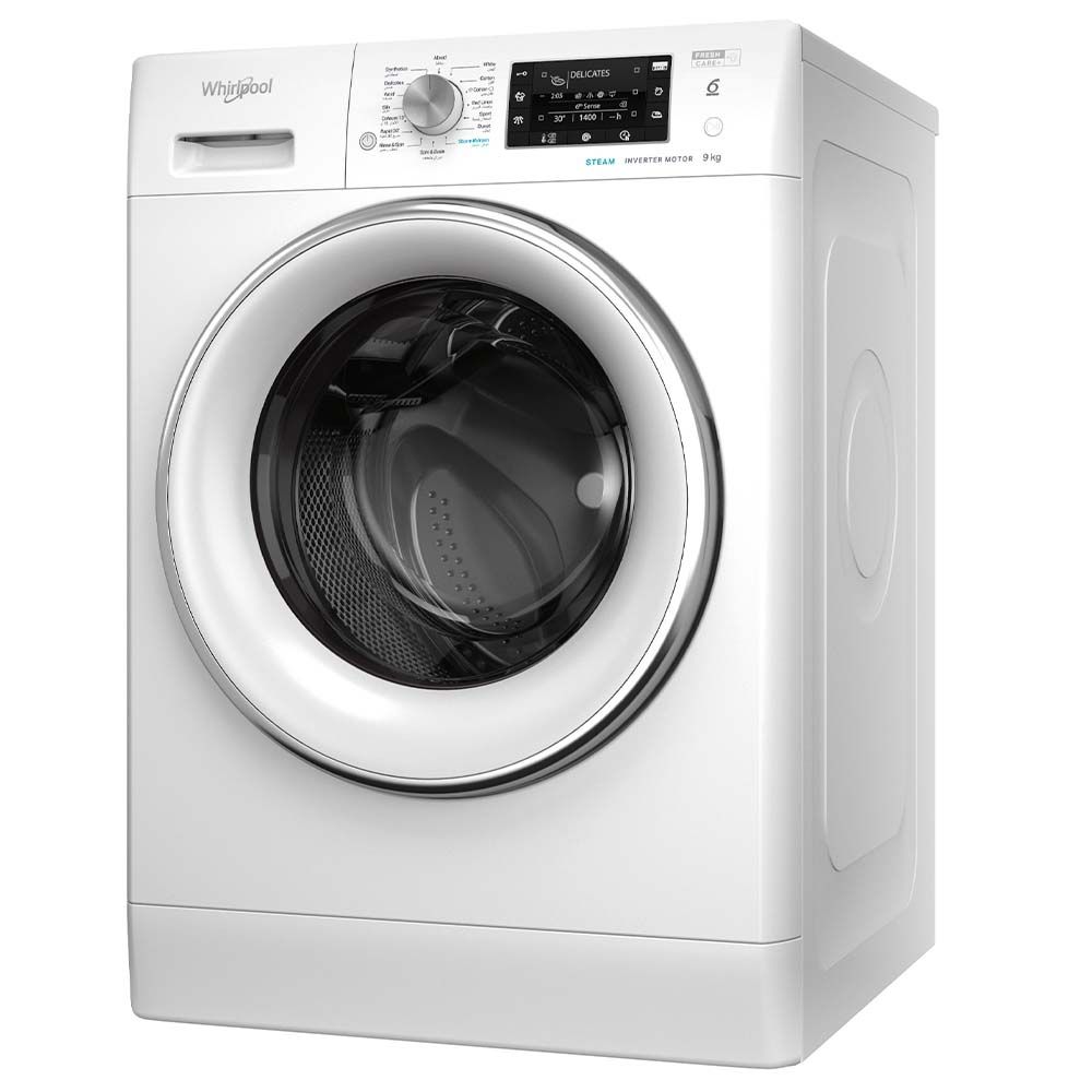 Whirlpool - Front Load Washer 9Kg - White