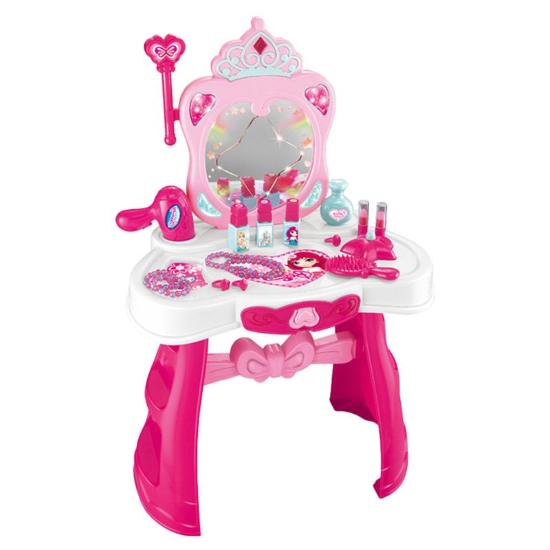 Little Angel - Kids Toys Makeup Table Set - Pink