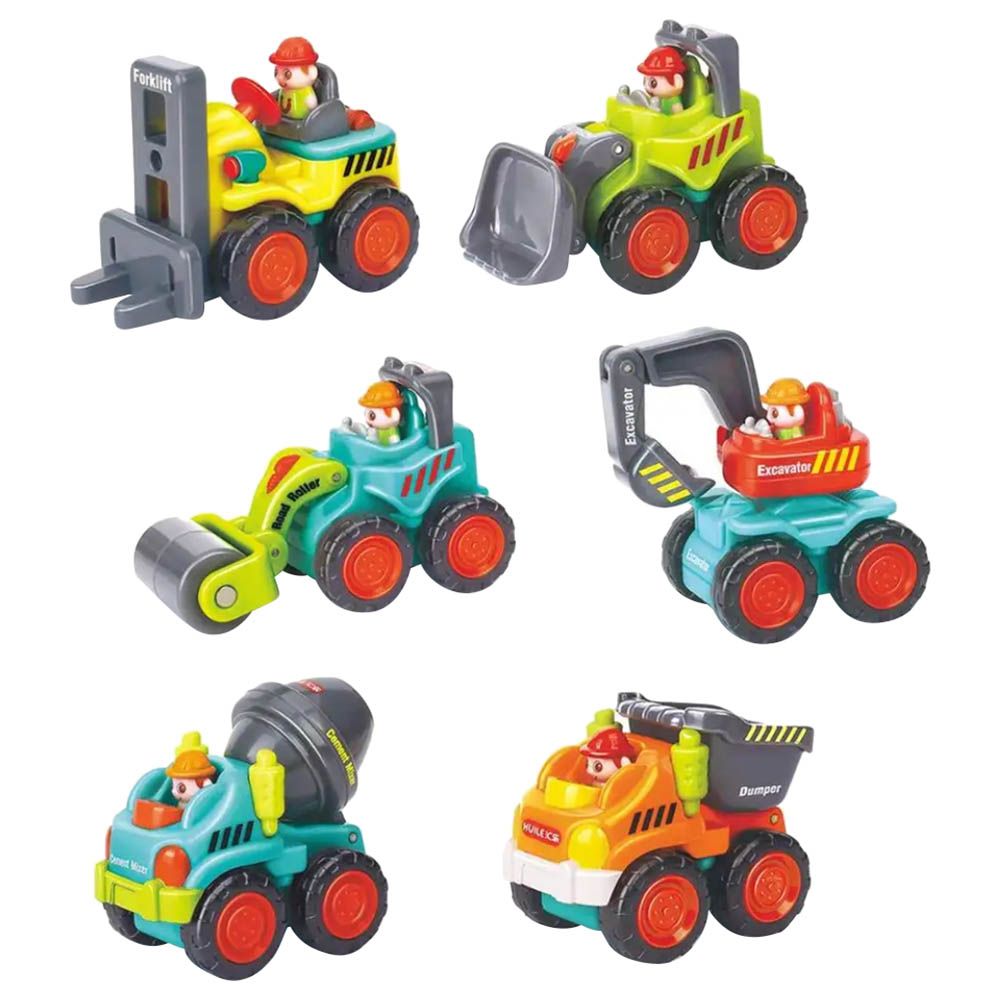 Hola - Kids Construction Toy Trucks 6pcs