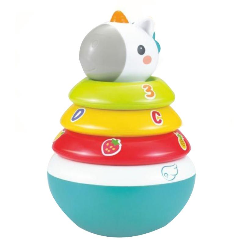 Hola Baby Rattle Stacking Activity Toy for 12+ m