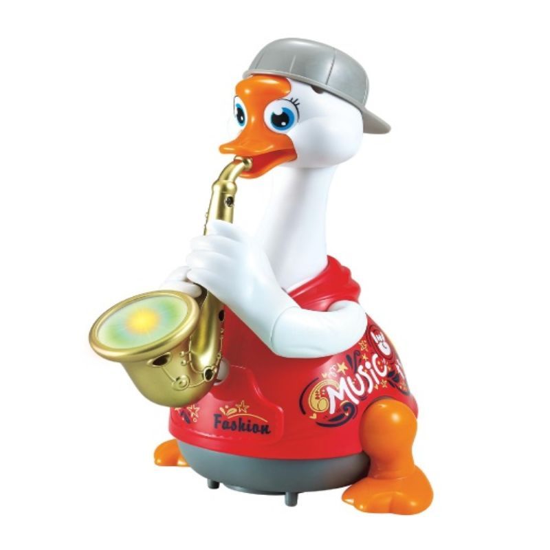 Hola - Baby Toys Saxophone Goose 18+ m - Red