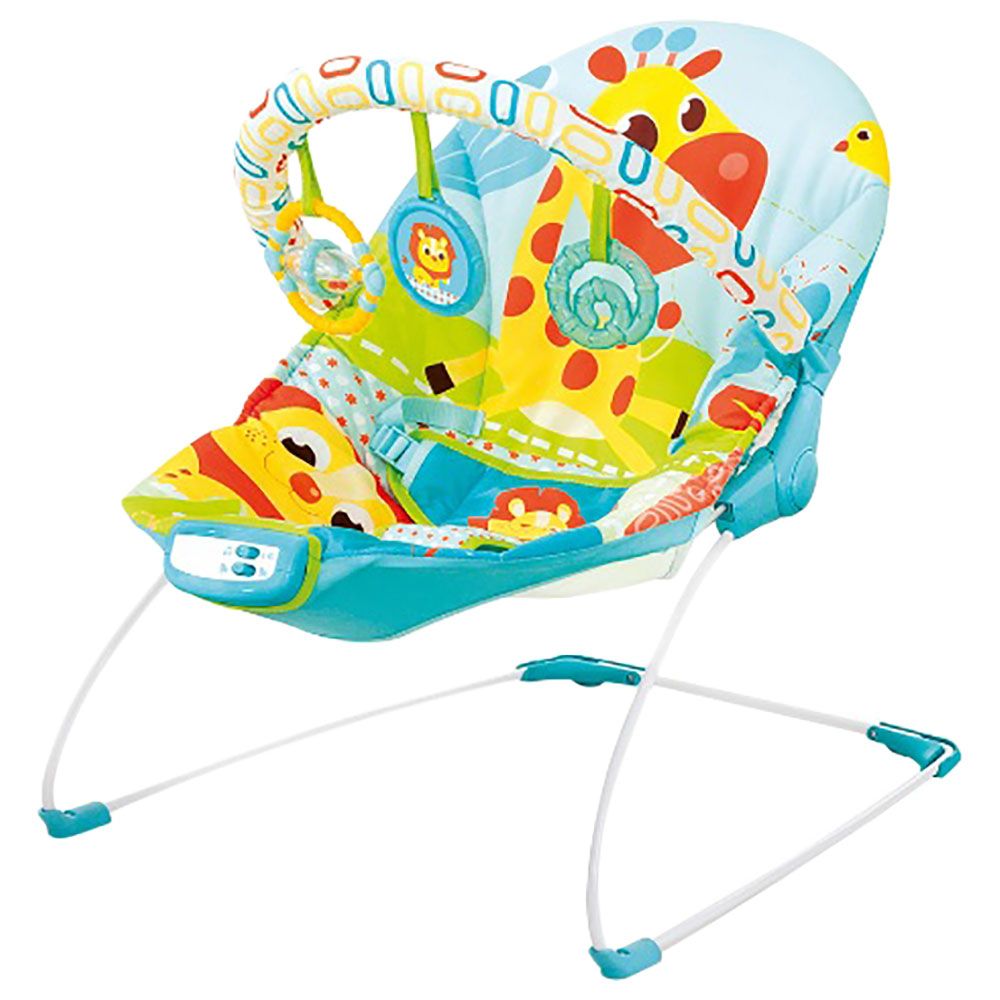 Mastela - Baby Bouncer W/Vibrating For Newborn - Blue