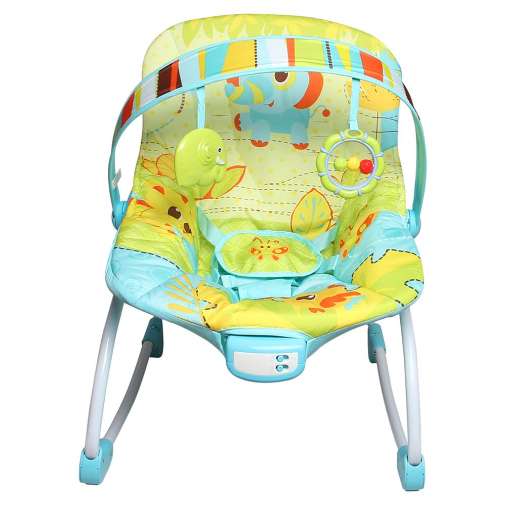 Mastela - Baby Rocker & Bouncing Chair For Newborn - Green