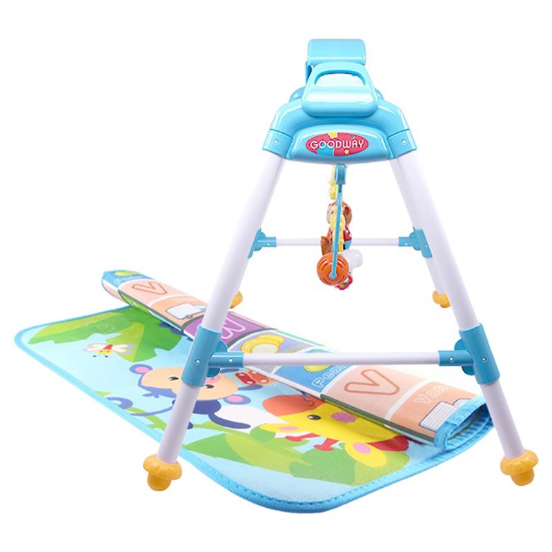 Goodway - Baby Play Mat Activity Play Gym For 3+ Months - Blue