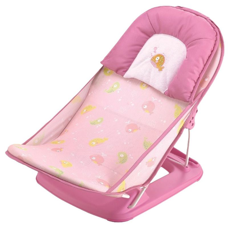 Mastela - Baby Bath Seat Chair For Newborn 6+ Month - Pink