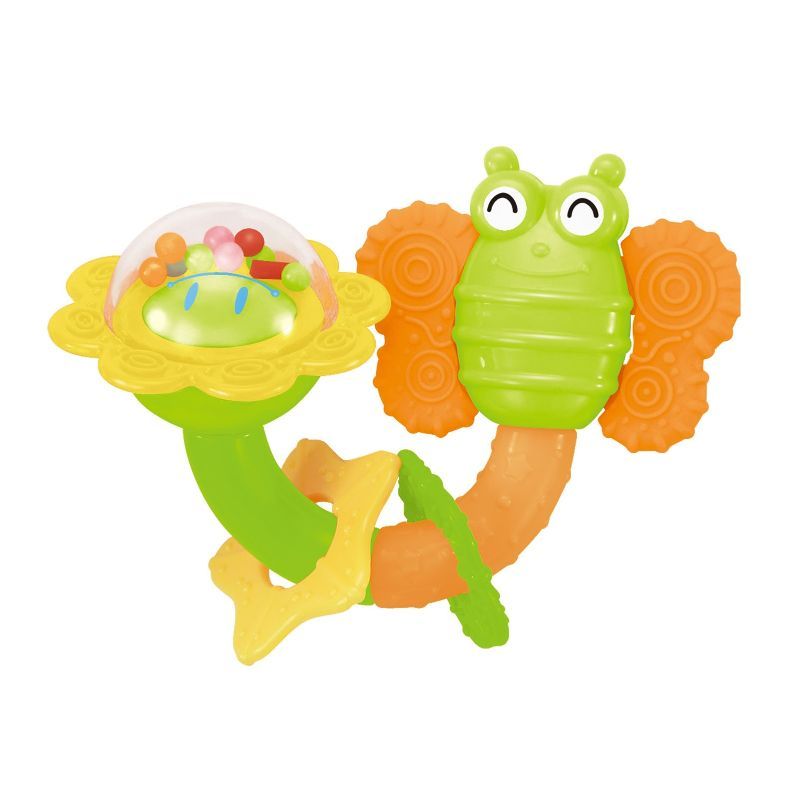 Little Angel - Baby Rattle & Teether Owl 1pc - Assorted