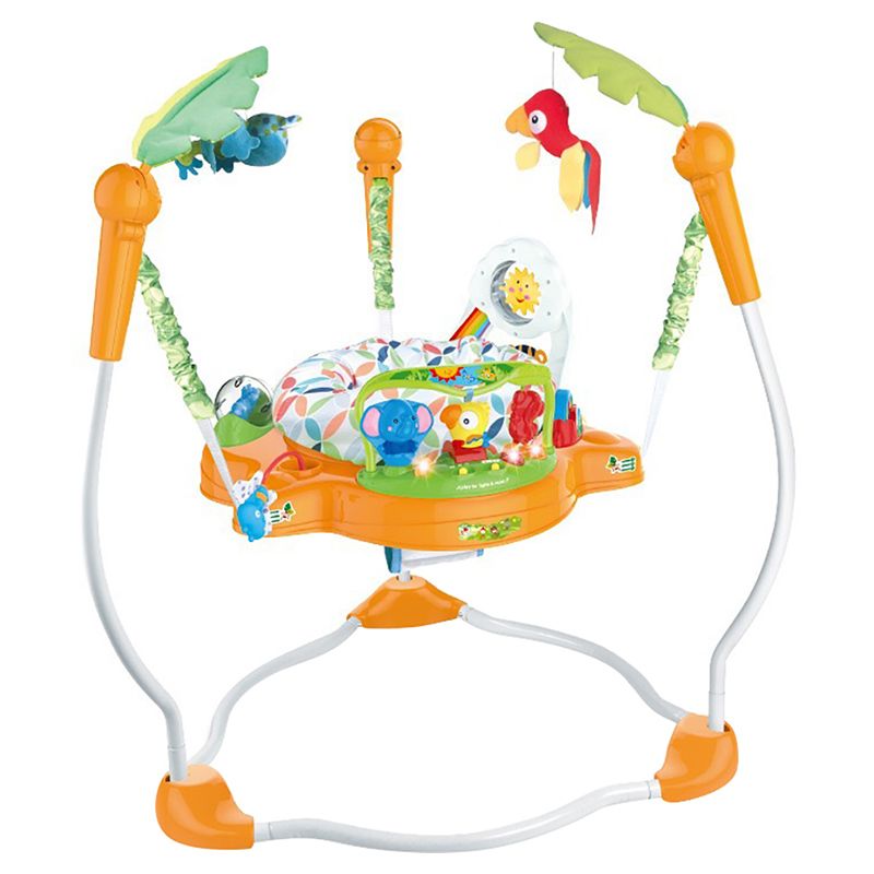 Little Angel - Baby Jumper Activity Gym Bouncer With Music - Orange