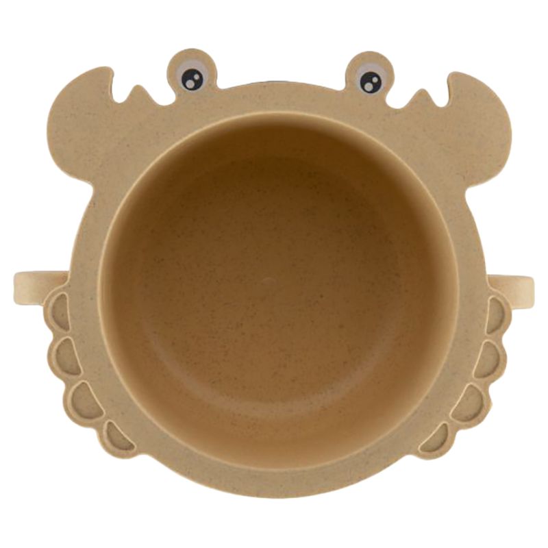 Little Angel - Kids Crab Shape Feeding Bowl - Yellow