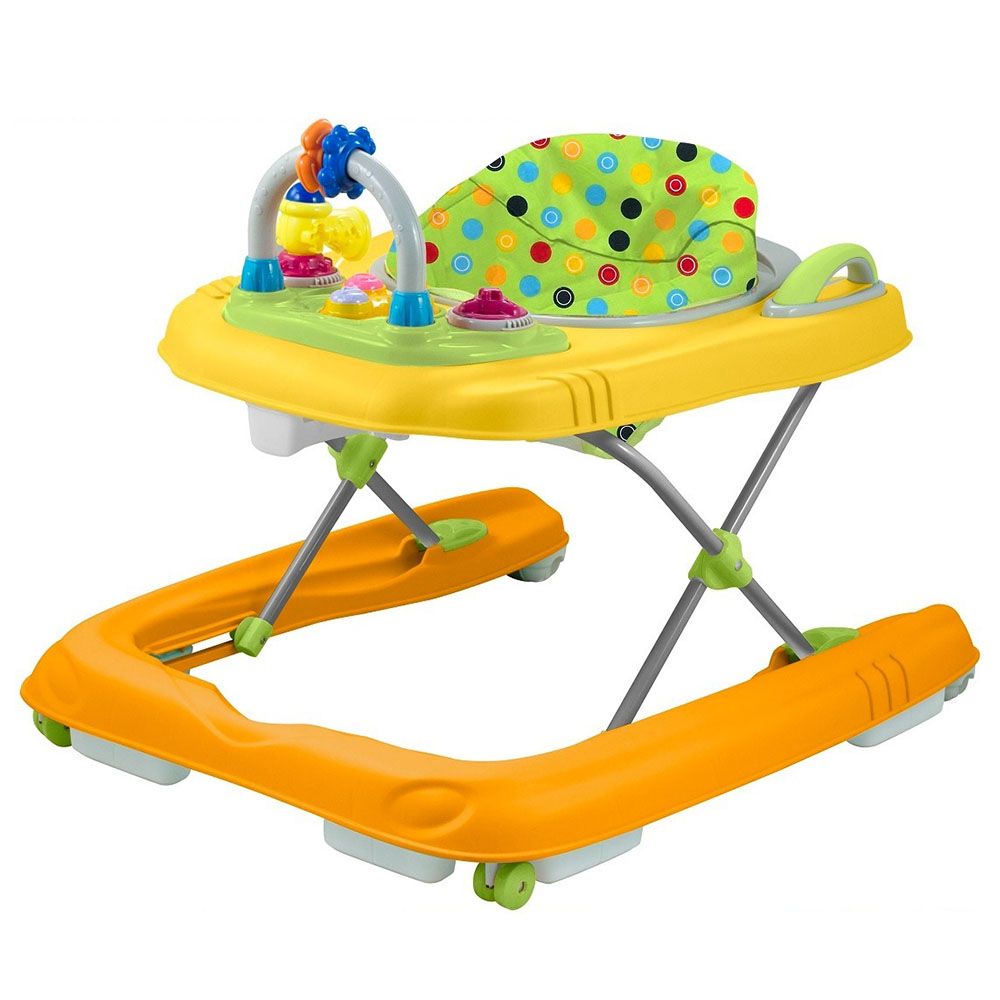 Baby Gee - Baby Walker - Yellow/Orange