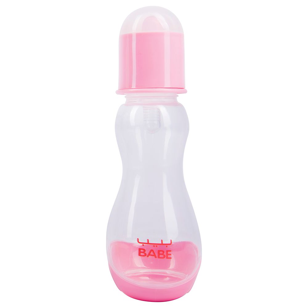 Babe - Baby Feeding Bottle Pink