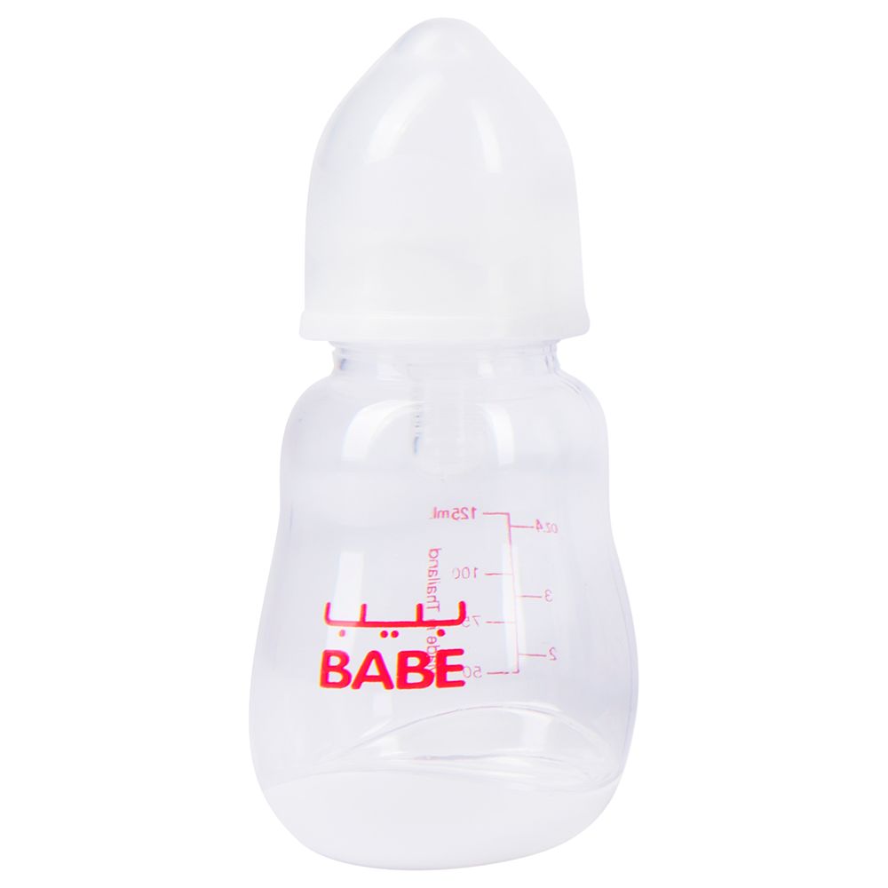 Babe Baby Feeding Bottle - Clear