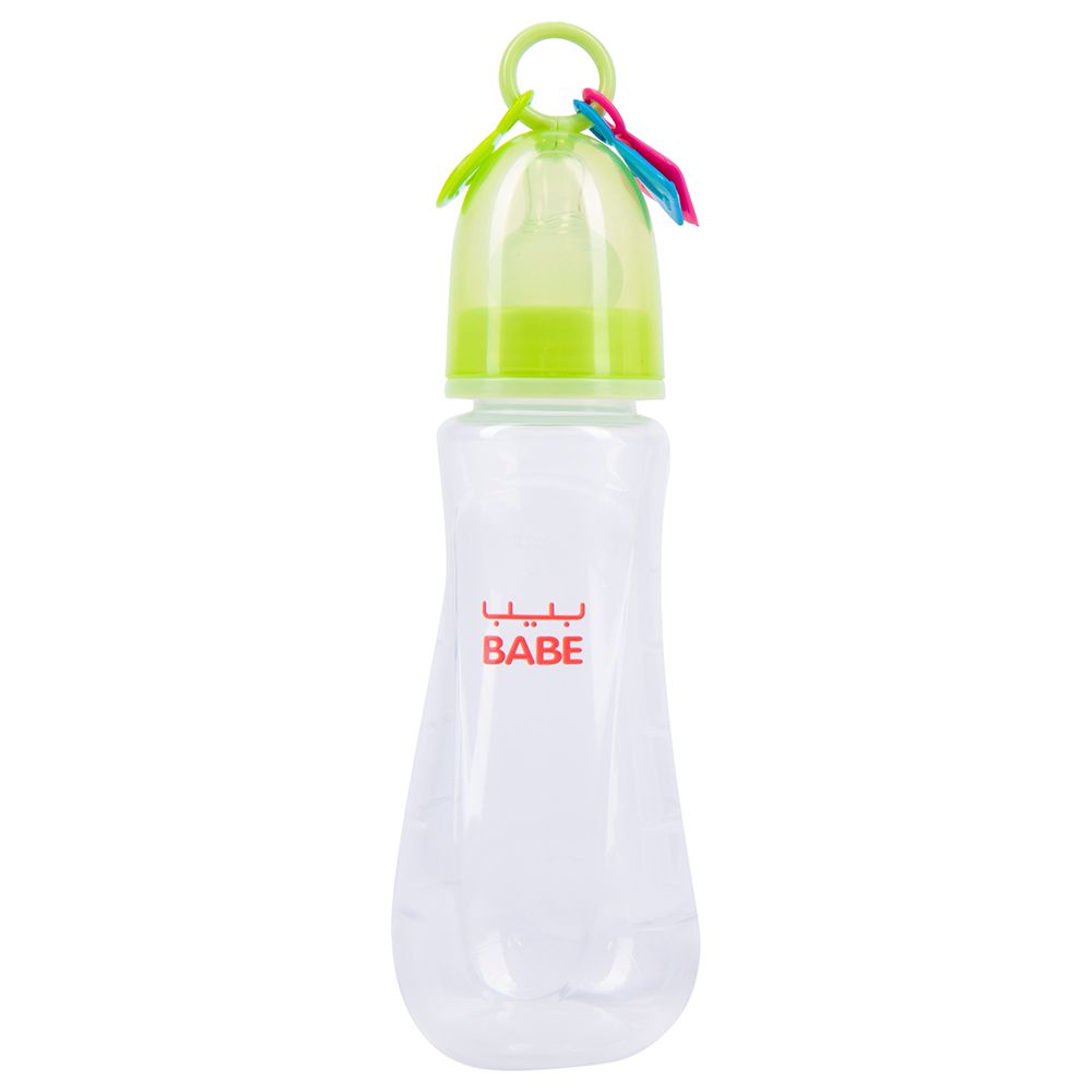 Babe Baby Feeding Bottle Green