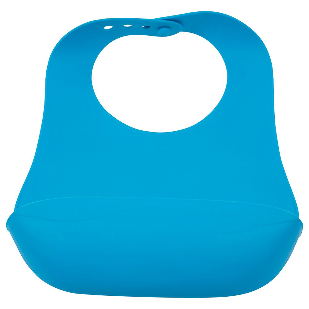 Babe - Baby Silicon Bib - Blue