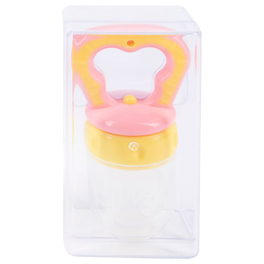 Babe - Baby Silicone Fruit Feeder - Pink