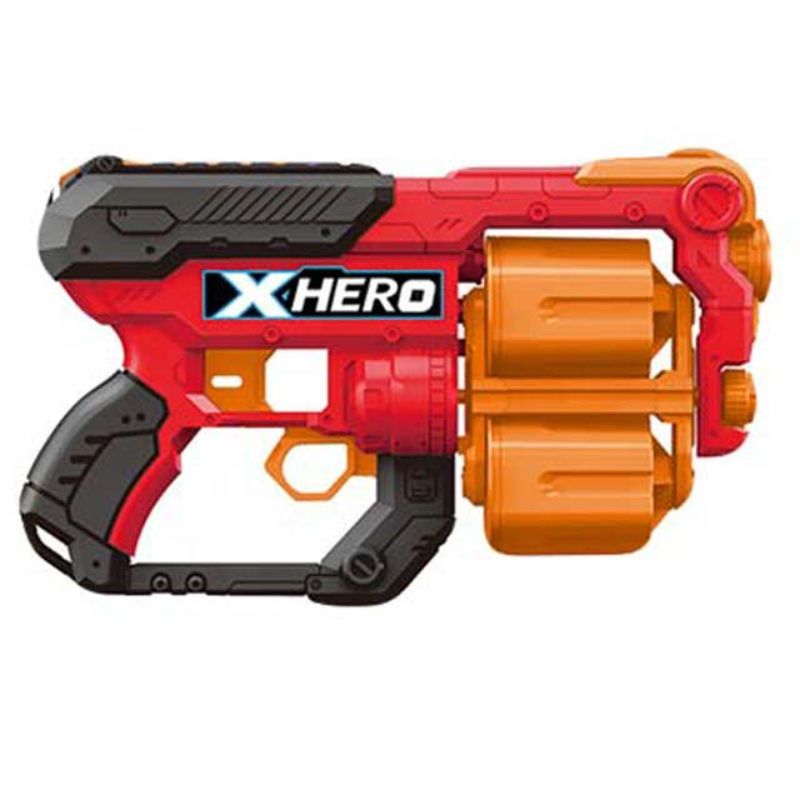 Hero - Kids Gun Shooting Game Toys For Boy Girl 4+ Year- Red