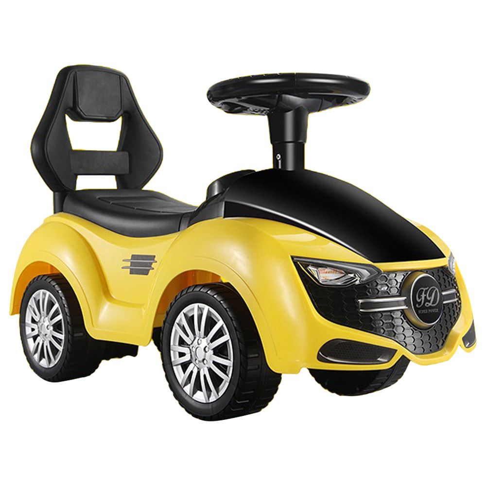 Little Angel - Baby Toy Walking Car - Yellow