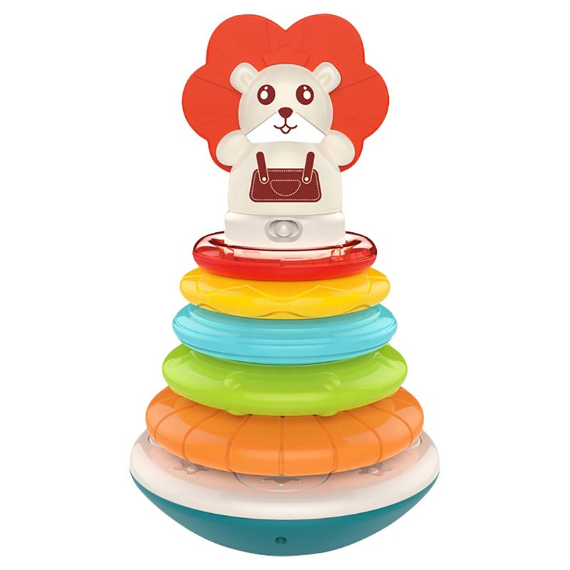 Huanger - Baby Toys Stacking Game Musical Toy - Red