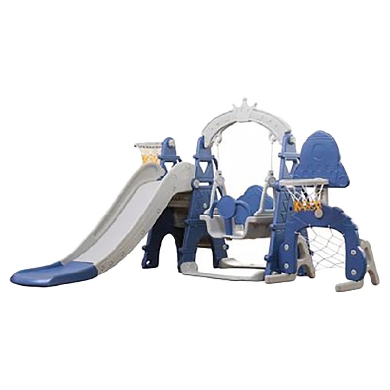 Little Angel-Kids Slide And Swing 3-In-1 Activity Playset