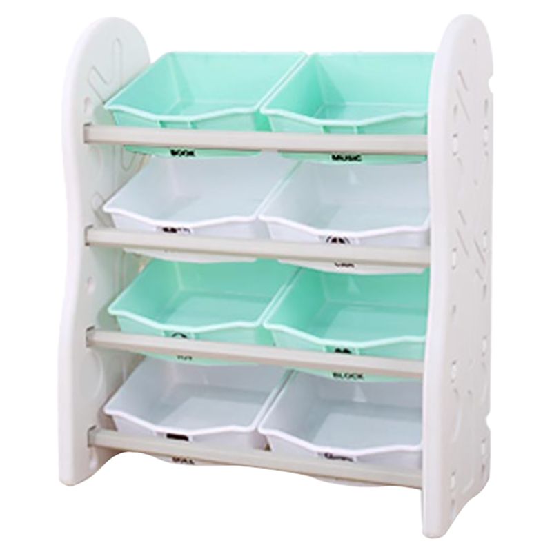 Little Angel-Toy Storage Organizer W/ Bins For Kids Room-Green