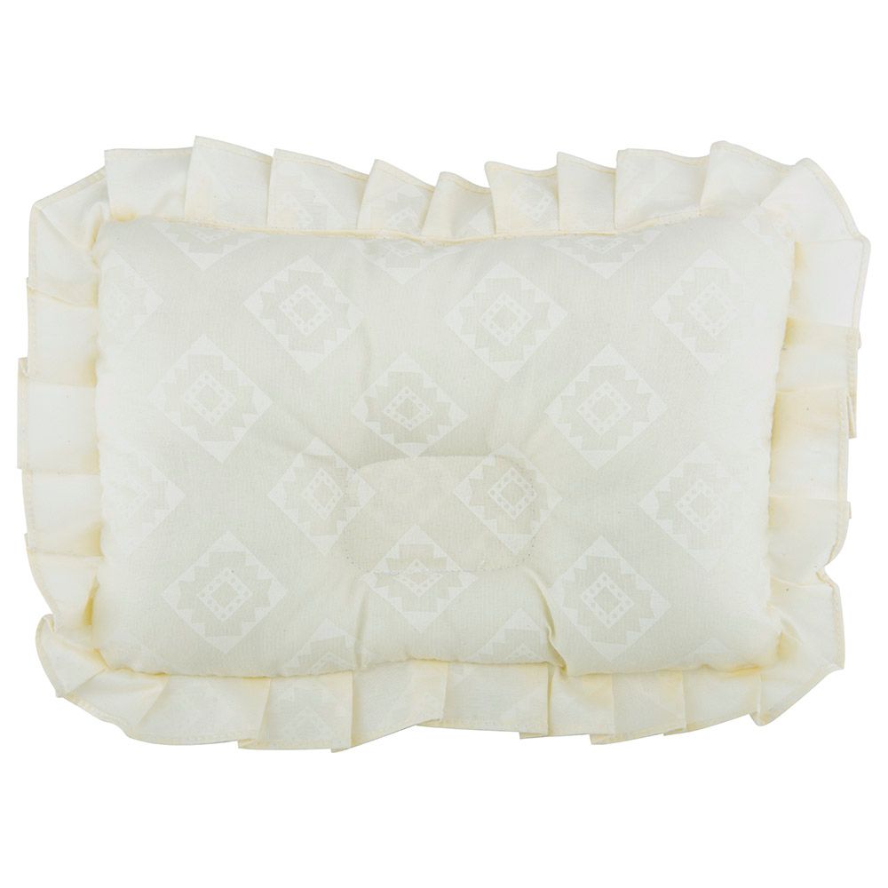 Night Angel - Baby Pillow - Cream