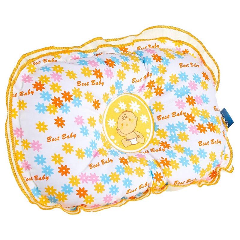 Night Angel - Baby Pillow - Yellow