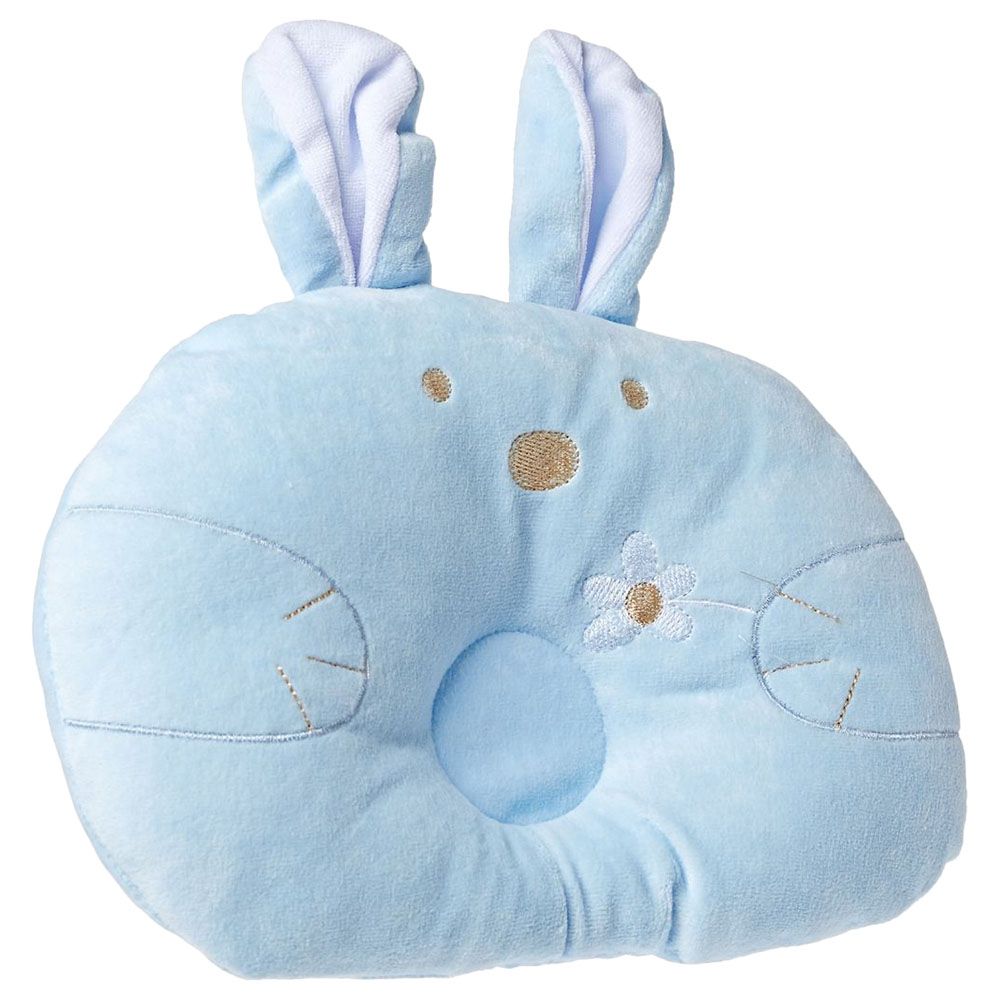 Night Angel - Baby Pillow - Blue