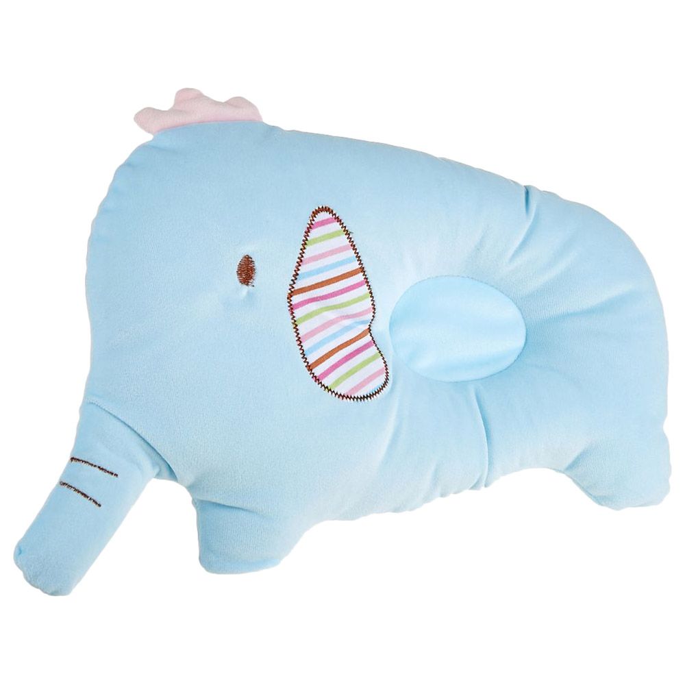 Night Angel - Baby Pillow Elephant - Blue